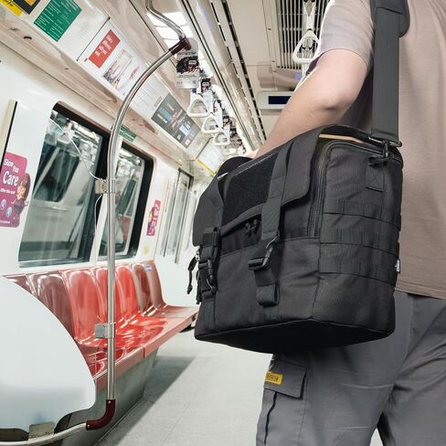 Police Patrol Bag, Duty Patrol Bag Law Enforcement Front Seat Organizer Patrol Bag with Removable and Adjustable Shoulder in Saudi Arabia