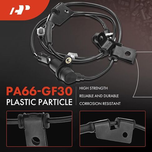 A-Premium ABS Wheel Speed Sensor Compatible with Hyundai Models - Elantra 2001 2002 2003 2004 2005 2006 - Front Right Passenger Side, Replace# 95670-2D100, 95670-2D150 in Saudi Arabia