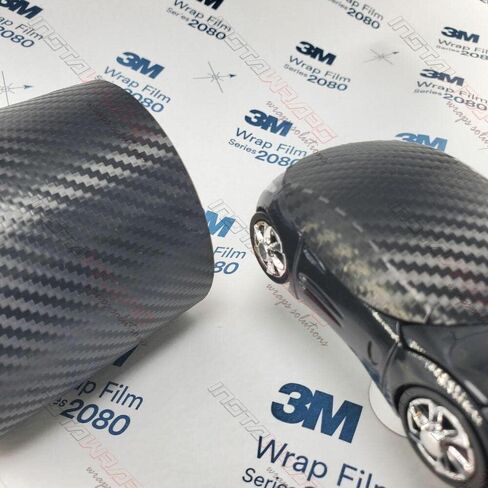 3M 1080 CF12 Black Carbon Fiber 3in x 5in (Sample Size) Car Wrap Vinyl Film in Saudi Arabia