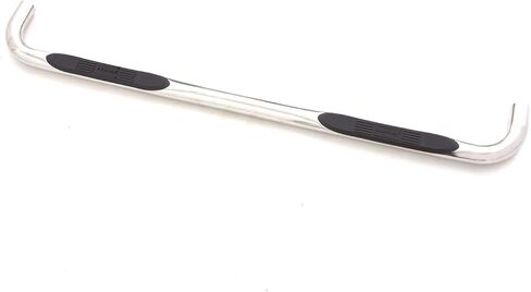 Lund 22669401 Polished Stainless Steel 3" Round Bent Nerf Bars for 1999-2016 Ford F-250/F-350/F-450 Super Duty with SuperCab in Saudi Arabia