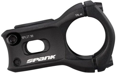 SPANK SPLIT Stem, Single crown stem for handlebars. Ultra-short stack height and true zero-degree rise in Saudi Arabia