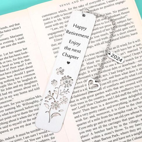 Retirement Gifts for Women Men 2024 Happy Retirement Gifts for Her Friends Teacher Retirement Gifts for Women Men 2024 Retirement Bookmark Gifts for Women Men Christmas in Saudi Arabia