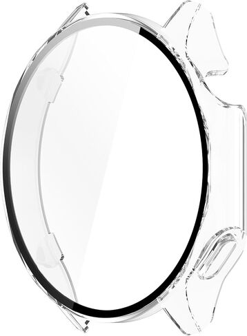 Case Intended for OnePlus Watch 2, Case with Screen Protector [Tempered Glass] Full Around Hard PC Protective Case for for OnePlus Watch 2 Smartwatch Accessories (6Colors) in Saudi Arabia