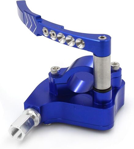 7/8 Universal Billet Throttle Thumb Assembly Compatible with Yamaha Banshee Raptor 350 660 700 HD TRX 400EX 250/450R Suzuki LTR450 250 500 LTZ400 250 500R Kawasaki Blue in Saudi Arabia