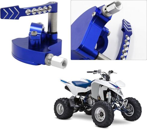 7/8 Universal Billet Throttle Thumb Assembly Compatible with Yamaha Banshee Raptor 350 660 700 HD TRX 400EX 250/450R Suzuki LTR450 250 500 LTZ400 250 500R Kawasaki Blue in Saudi Arabia