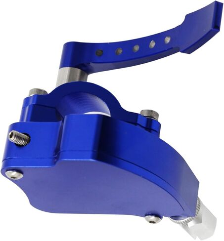 7/8 Universal Billet Throttle Thumb Assembly Compatible with Yamaha Banshee Raptor 350 660 700 HD TRX 400EX 250/450R Suzuki LTR450 250 500 LTZ400 250 500R Kawasaki Blue in Saudi Arabia