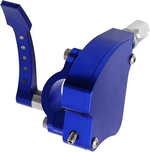 7/8 Universal Billet Throttle Thumb Assembly Compatible with Yamaha Banshee Raptor 350 660 700 HD TRX 400EX 250/450R Suzuki LTR450 250 500 LTZ400 250 500R Kawasaki Blue in Saudi Arabia