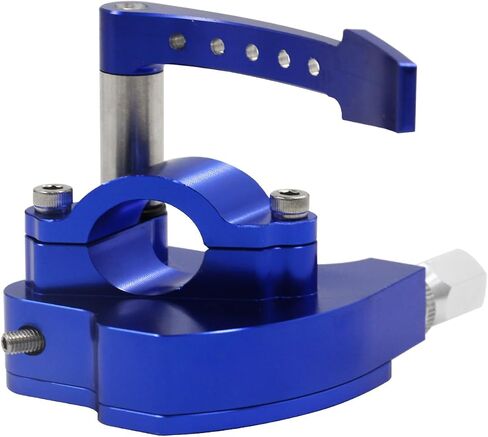 7/8 Universal Billet Throttle Thumb Assembly Compatible with Yamaha Banshee Raptor 350 660 700 HD TRX 400EX 250/450R Suzuki LTR450 250 500 LTZ400 250 500R Kawasaki Blue in Saudi Arabia