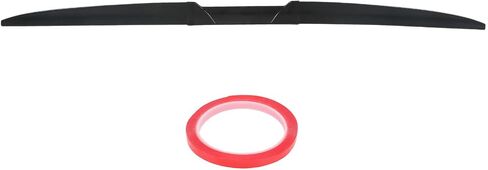 134 cm Car Trunk Lip Rear Trunk Wing, KIMISS Rear Wing 52.76 Inch Rubber Trunk Lid Tailgate Spoiler Wing Three Stage Splicing Design Universal Fit in Saudi Arabia