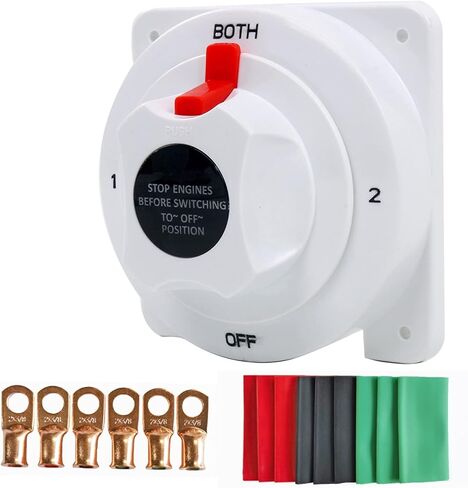 مفتاح البطارية البحرية مفتاح جهاز انتقاء 12-32 فولت تيار مستمر 175AMP أربعة موقف مفتاح جهاز انتقاء البطارية مع كلا الموقف مفتاح البطارية in Kuwait