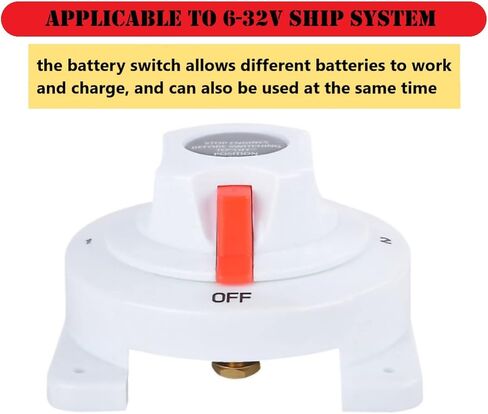 مفتاح البطارية البحرية مفتاح جهاز انتقاء 12-32 فولت تيار مستمر 175AMP أربعة موقف مفتاح جهاز انتقاء البطارية مع كلا الموقف مفتاح البطارية in Kuwait