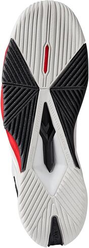 WILSON Rush Pro Tour Mid Mens Tennis Shoes - White/Black/Red/D Medium / 13.0 in Saudi Arabia