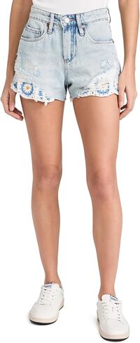 BLANKNYC Women's Green Blogger Shorts in Saudi Arabia