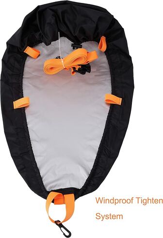 غطاء قمرة القيادة كاياك (عبوة من 2)، أغطية مقاومة للماء للنقل، والتخزين الداخلي والخارجي يحافظ على نظافة مقعد الفتحة in Kuwait