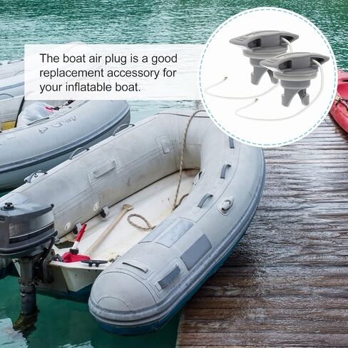 ملحقات لوحة التجديف من BESPORTBLE، 4 قطع من قابس مرتبة الهواء لصمام الهواء، محول صمام الهواء لقارب بوسطن، قارب قابل للنفخ، ملحقات لوح التجديف الحلزوني in Kuwait