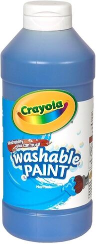 Crayola 54-2016-042 Washable Paint- Blue, Grade: Kindergarten to 3 in Saudi Arabia