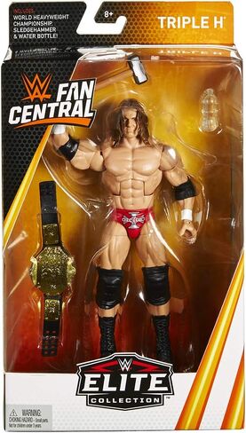 لعبة WWE Triple H Fan Central Elite Mattel لعبة المصارعة in Saudi Arabia