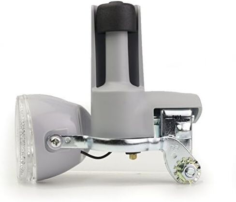 DL09 LED مصباح دراجة دينامو، مصباح أمامي للدراجة دينامو ومولد احتكاك آلي. 100 لومن، مقاوم للماء، سهل التركيب، لا يحتاج إلى بطارية أبدًا in Kuwait