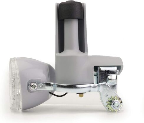 DL09 LED مصباح دراجة دينامو، مصباح أمامي للدراجة دينامو ومولد احتكاك آلي. 100 لومن، مقاوم للماء، سهل التركيب، لا يحتاج إلى بطارية أبدًا in Kuwait