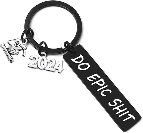 2024 هدايا التخرج للنساء له 2024 كبار المفاتيح لرجالها طالب الدراسات العليا فكرة لابن ابنة في سن المراهقة من كلية المدرسة الثانوية المجوهرات هدية هدية لصبي فتاة الخريجين الأسود in Kuwait