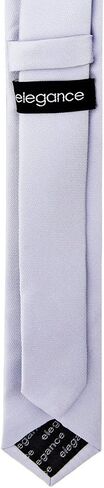 Retreez Men's Solid Plain Color Woven Microfiber 2.4" Skinny Tie in Saudi Arabia