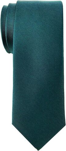 Retreez Men's Solid Plain Color Woven Microfiber 2.4" Skinny Tie in Saudi Arabia