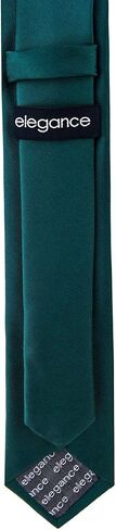 Retreez Men's Solid Plain Color Woven Microfiber 2.4" Skinny Tie in Saudi Arabia