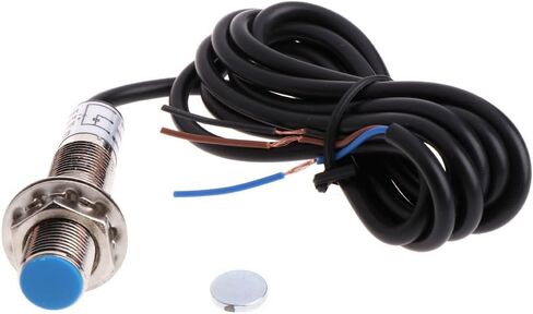 عداد السرعة 4 مقياس سرعة الدوران الرقمي LED + مستشعر القرب 12 فولت 9999 دورة في الدقيقة للمخرطة/الجزازة/التحكم الرقمي بالكمبيوتر/الربيع عالي الدقة in Saudi Arabia