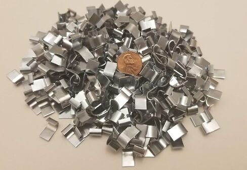 Wire Cage J Clips Zinc Plated Made in The USA in Saudi Arabia