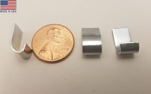 Wire Cage J Clips Zinc Plated Made in The USA in Saudi Arabia