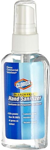 Clorox CLO 02174 Bleach-Free Hand Sanitizer, 2.0 FL OZ, (4-Pack), Contains Hand Moisturizers, Alcohol-Based in Saudi Arabia