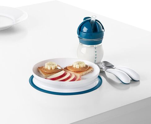 OXO Tot Stick and Stay Suction Plate - Blossom (Pack of 2) in Saudi Arabia
