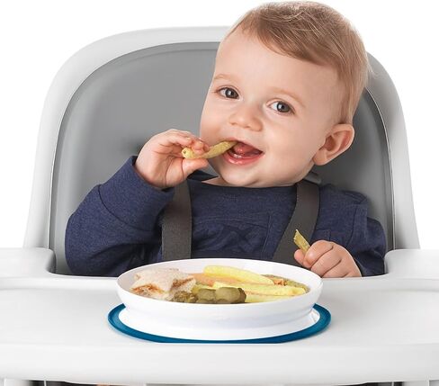 OXO Tot Stick and Stay Suction Plate - Blossom (Pack of 2) in Saudi Arabia
