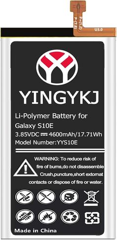 Galaxy S7 Battery, YINGYKJ 4500mAh High Capacity 0 Cycle EB-BG930ABE Battery Replacement for Samsung Galaxy S7 G930 G930V G930A G930T G930P G930F with Complete Tool Kits in Saudi Arabia