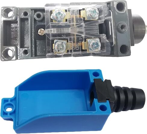 Yusheng 2PCS ME-9101 Momentary Limit Switch Travel Switch, Flexible Coil Spring Rod Momentary Limit Switch arduino Switch NC-NO CNC Mill Laser Plasma Router (2PCS, ME-9101 Flexible Coil Spring Rod) in Saudi Arabia