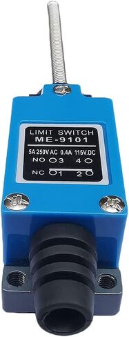 Yusheng 2PCS ME-9101 Momentary Limit Switch Travel Switch, Flexible Coil Spring Rod Momentary Limit Switch arduino Switch NC-NO CNC Mill Laser Plasma Router (2PCS, ME-9101 Flexible Coil Spring Rod) in Saudi Arabia