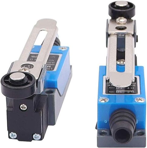 Yusheng 2PCS ME-9101 Momentary Limit Switch Travel Switch, Flexible Coil Spring Rod Momentary Limit Switch arduino Switch NC-NO CNC Mill Laser Plasma Router (2PCS, ME-9101 Flexible Coil Spring Rod) in Saudi Arabia