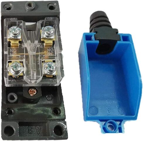 Yusheng 2PCS ME-9101 Momentary Limit Switch Travel Switch, Flexible Coil Spring Rod Momentary Limit Switch arduino Switch NC-NO CNC Mill Laser Plasma Router (2PCS, ME-9101 Flexible Coil Spring Rod) in Saudi Arabia