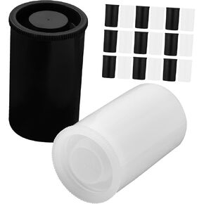 Film Camera Storage Case 20pcs Reusable Film Canisters Tight Seal Lids in Kuwait