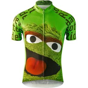Oscar The Grouch Sesame Street Cycling Jersey (Men's) in Saudi Arabia