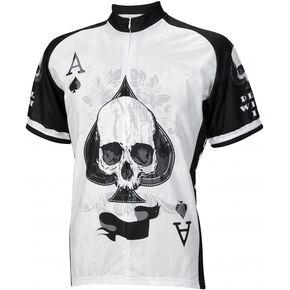 Deal with It Ace of Spades Skull Cycling Jersey in Kuwait