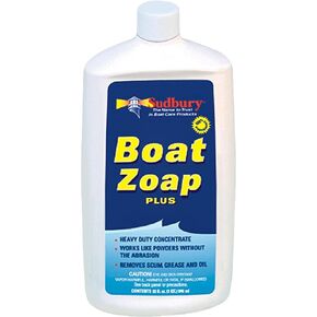 Sudbury Boat Zoap Plus، صابون منظف القوارب، صابون القوارب متعدد الأغراض، ملحقات القوارب الأساسية، 32 أونصة. in Kuwait