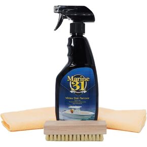 Marine 31 Mildew Stain Remover & Cleaner - Marine & Boat, Home & Patio, Bathroom & Shower Cleaner (20oz Kit) in Kuwait