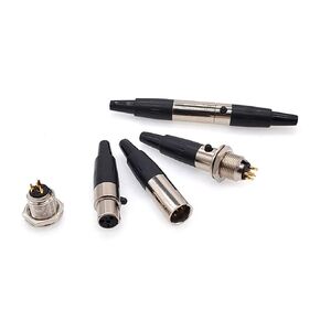 أنثى ذكر التوصيل ذكر المقبس صغير XLR الصوت ميكروفون موصل مستقيم MIC لحام الكابل 1 قطعة (6Pin مقبس الذكور) in Kuwait