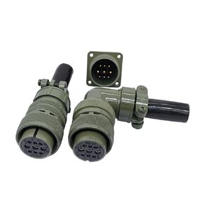 موصلات دائرية 5015 MIL STD 20-18 20-27 20-29 MS3106 MS3108 موصل MIL-C التوصيل المقبس MS3102 1 قطعة (التوصيل 3106 20-18P) in Kuwait
