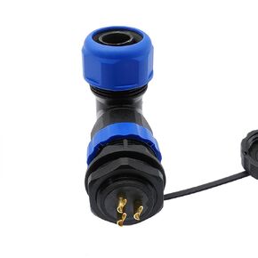 SP20 أنبوب مموج زاوية موصل IP68 كابلات الموصلات 90 درجة الكوع 1 قطعة (14 دبوس) in Kuwait