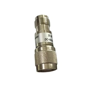 TNC coaxial Fixed attenuator, Range: 1-40dB; Frequency: DC-3/6GHz; Power: 2W(7DB) in Saudi Arabia