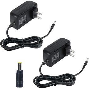 محول طاقة شاحن تيار متردد/تيار مستمر 9 فولت 1 أمبير للوحات المفاتيح الإلكترونية 9 فولت، قابس تيار مستمر إيجابي مركزي 5.5 × 2.1 مم، مصدر طاقة عالمي 100-240 فولت in Kuwait