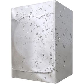 غطاء غسيل للتخزين المنزلي مقاوم للغبار وواقي من الشمس تحميل أمامي أغطية مجفف الغسيل للغسالة مقاومة للماء (M 60x55x85 سم) in Kuwait