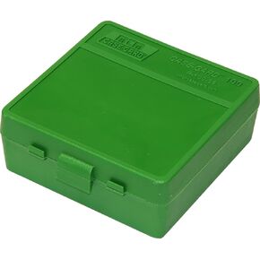 MTM 100 Round Flip-Top Ammo Box 38/357 Cal (Green) in Kuwait